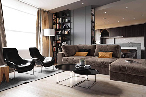 Элитный диван Элизиум в гостиную, супермягкий бескаркасный диван коричневого цвета, на заказ любого цвет и размера